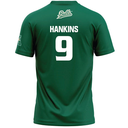 USF - NCAA Women's Lacrosse : Lucy Hankins - Green Lacrosse Jersey -1