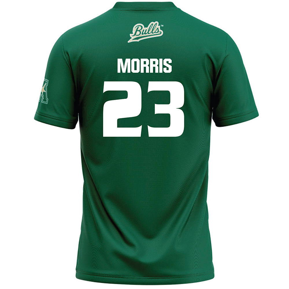 USF - NCAA Women's Lacrosse : Maddie Morris - Green Lacrosse Jersey -1