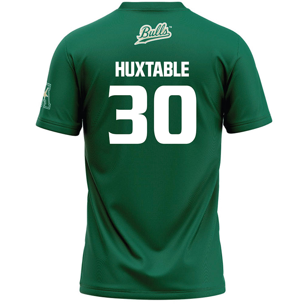 USF - NCAA Women's Lacrosse : Julia Huxtable - Green Lacrosse Jersey -1
