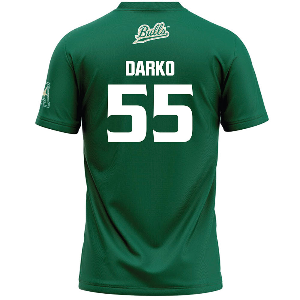 USF - NCAA Women's Lacrosse : Hailey Darko - Green Lacrosse Jersey -1