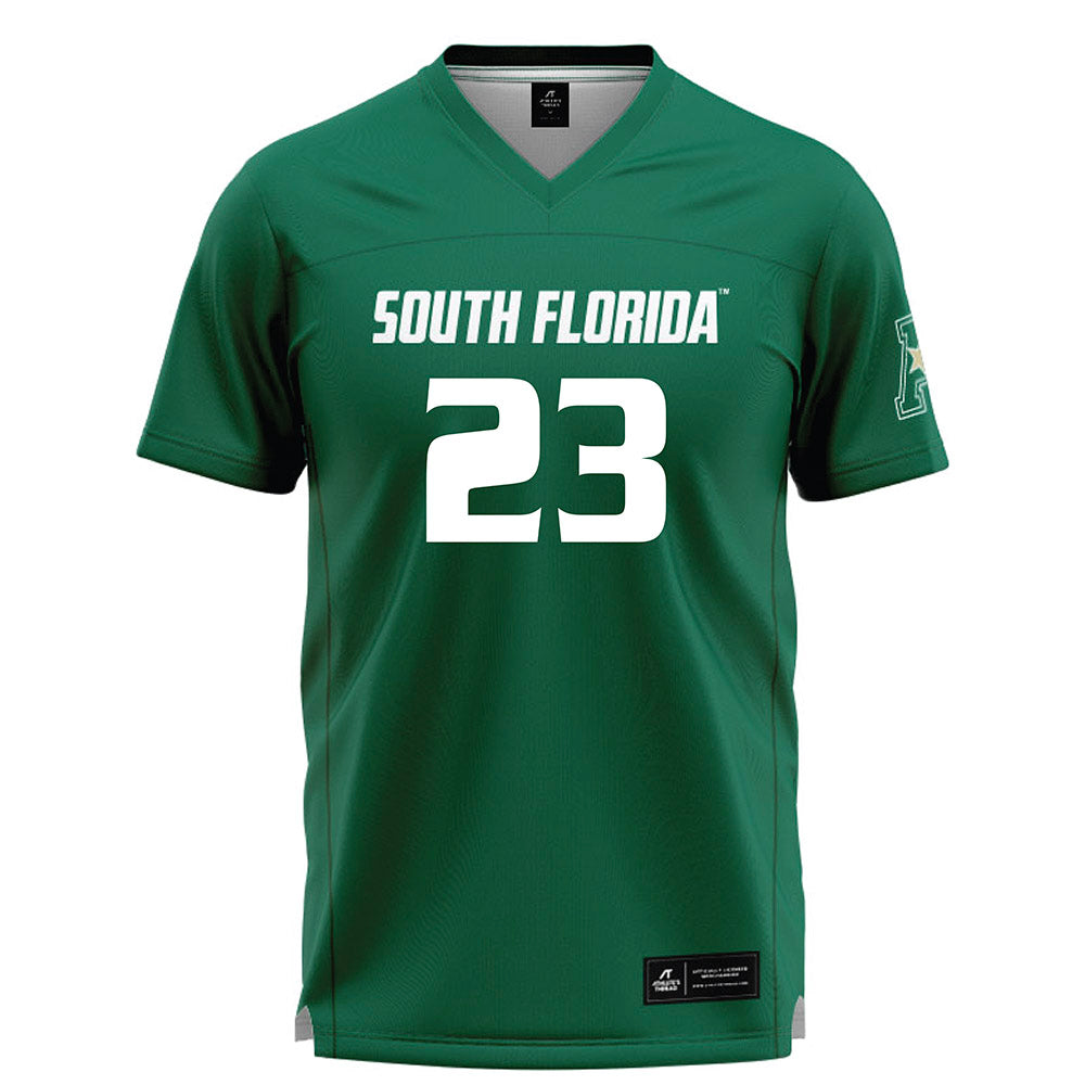 USF - NCAA Women's Lacrosse : Maddie Morris - Green Lacrosse Jersey -0