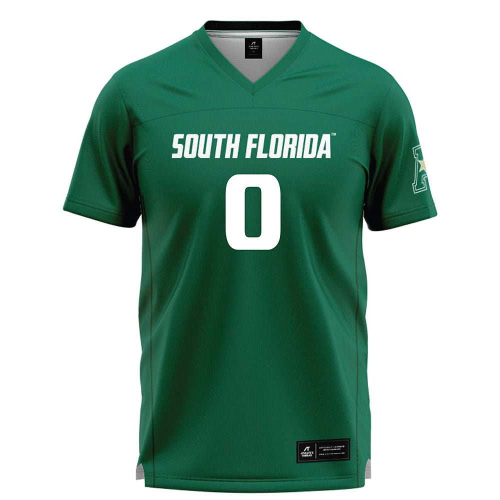 USF - NCAA Women's Lacrosse : Sofia Chepenik - Green Lacrosse Jersey -0