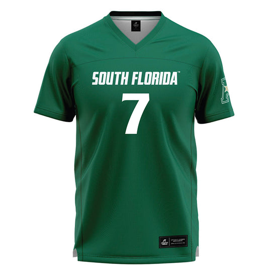 USF - NCAA Women's Lacrosse : Kaitlyn Tartaglione - Green Lacrosse Jersey -0