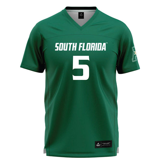 USF - NCAA Women's Lacrosse : Taylor DeMarco - Green Lacrosse Jersey -0