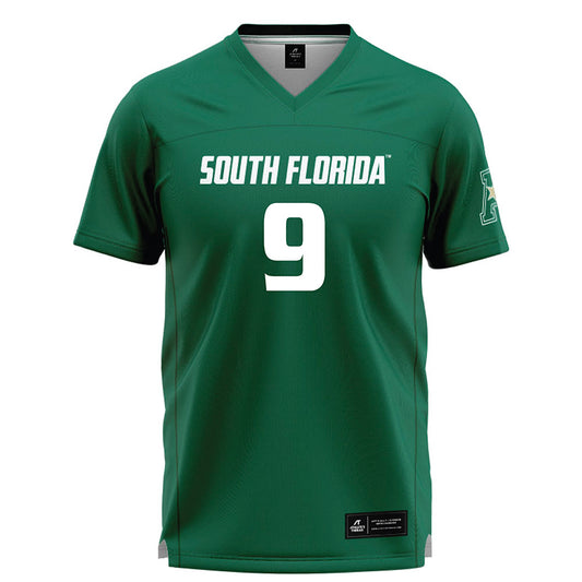 USF - NCAA Women's Lacrosse : Lucy Hankins - Green Lacrosse Jersey -0