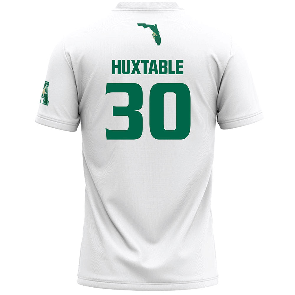 USF - NCAA Women's Lacrosse : Julia Huxtable - White Lacrosse Jersey -1