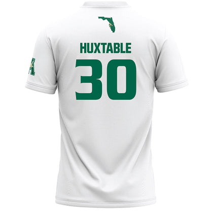 USF - NCAA Women's Lacrosse : Julia Huxtable - White Lacrosse Jersey -1