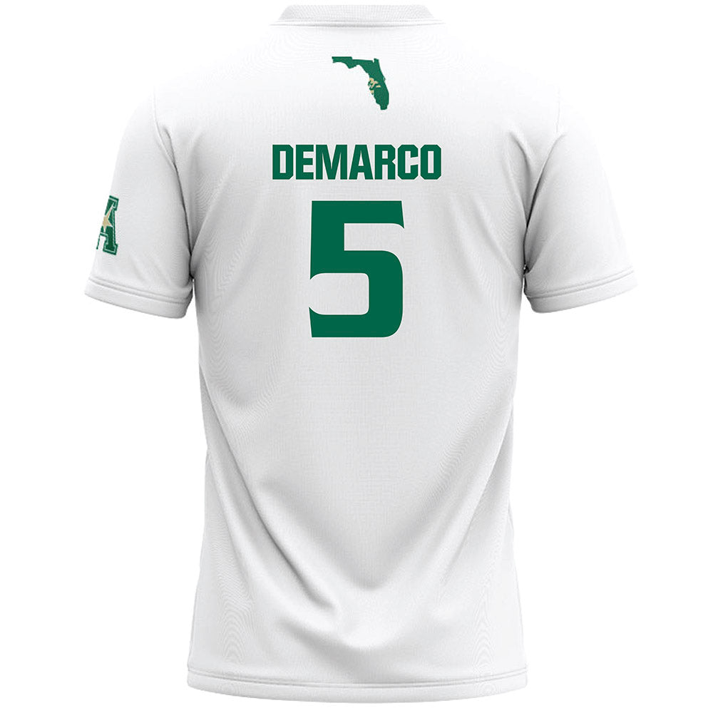 USF - NCAA Women's Lacrosse : Taylor DeMarco - White Lacrosse Jersey -1