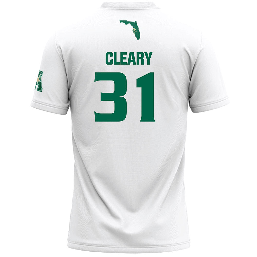 USF - NCAA Women's Lacrosse : Kali Cleary - White Lacrosse Jersey -1