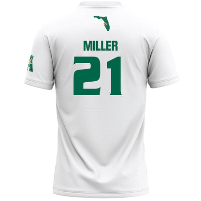 USF - NCAA Women's Lacrosse : Hayden Miller - White Lacrosse Jersey -1
