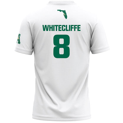 USF - NCAA Women's Lacrosse : Alex Whitecliffe - White Lacrosse Jersey -1