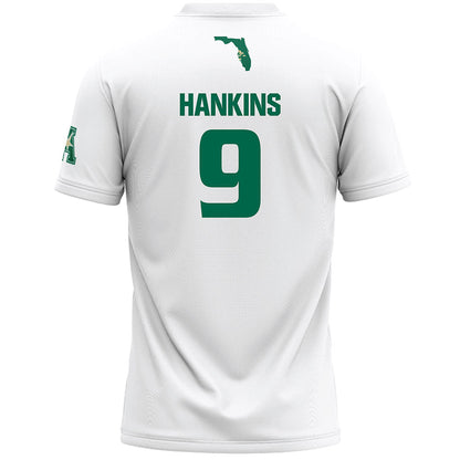 USF - NCAA Women's Lacrosse : Lucy Hankins - White Lacrosse Jersey -1