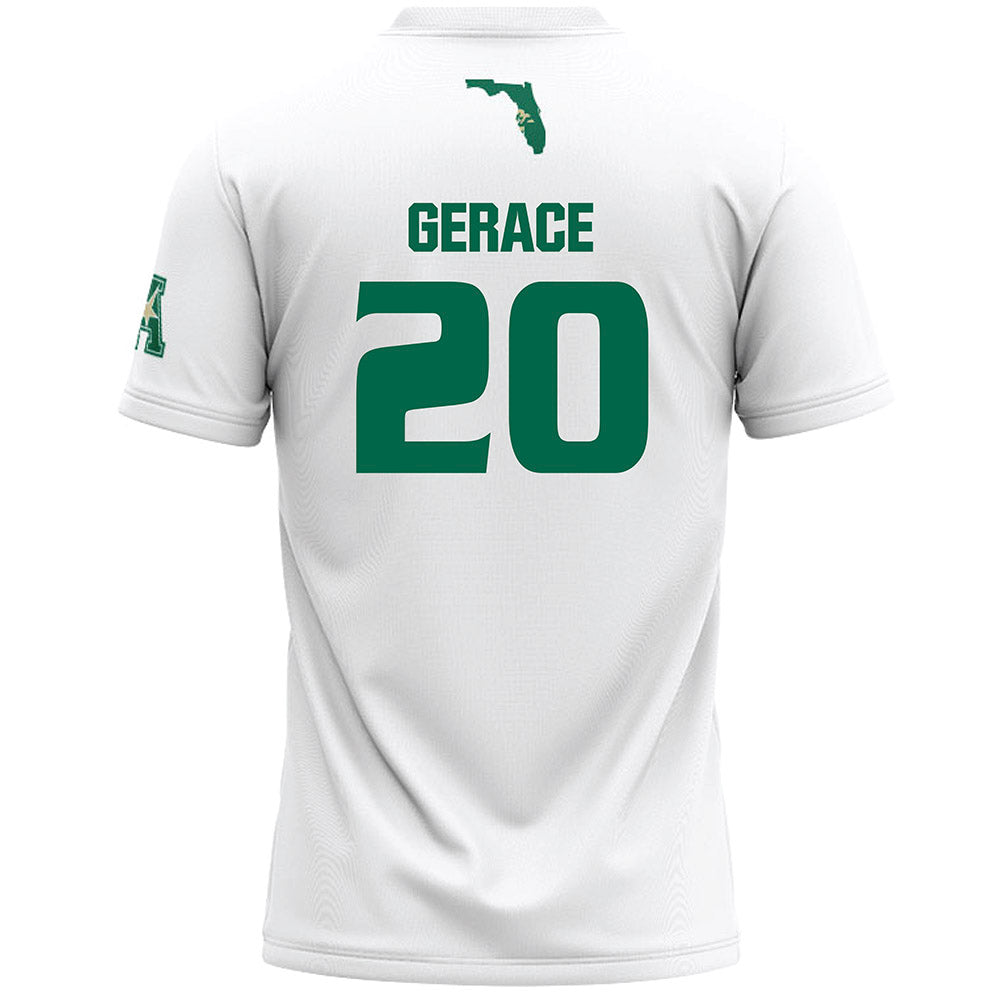 USF - NCAA Women's Lacrosse : Bella Gerace - White Lacrosse Jersey -1
