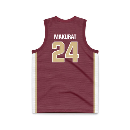 FSU - NCAA Women's Basketball : Agata Makurat - Garnet Basketball Jersey-1