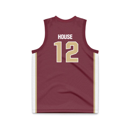 FSU - NCAA Men's Basketball : Tom House - Garnet Basketball Jersey-1