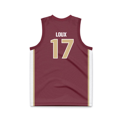 FSU - NCAA Women's Basketball : Kennedy Loux - Garnet Basketball Jersey-1