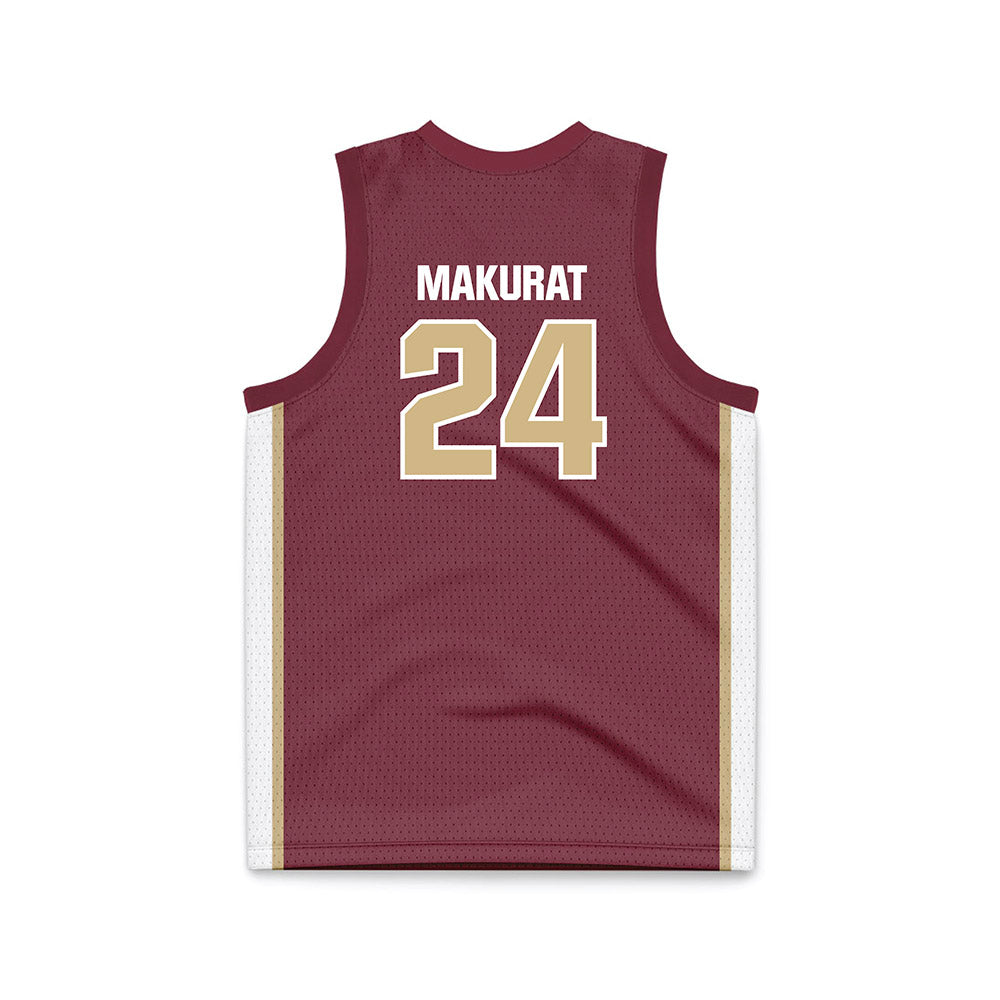 FSU - NCAA Women's Basketball : Agata Makurat - Garnet Basketball Jersey-1