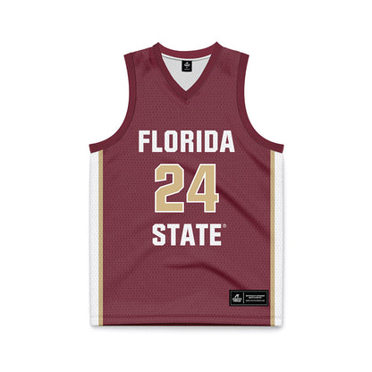 FSU - NCAA Women's Basketball : Agata Makurat - Garnet Basketball Jersey-0