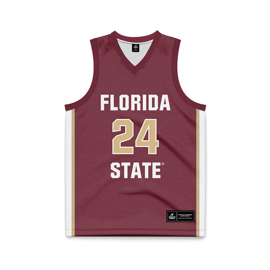 FSU - NCAA Women's Basketball : Agata Makurat - Garnet Basketball Jersey-0