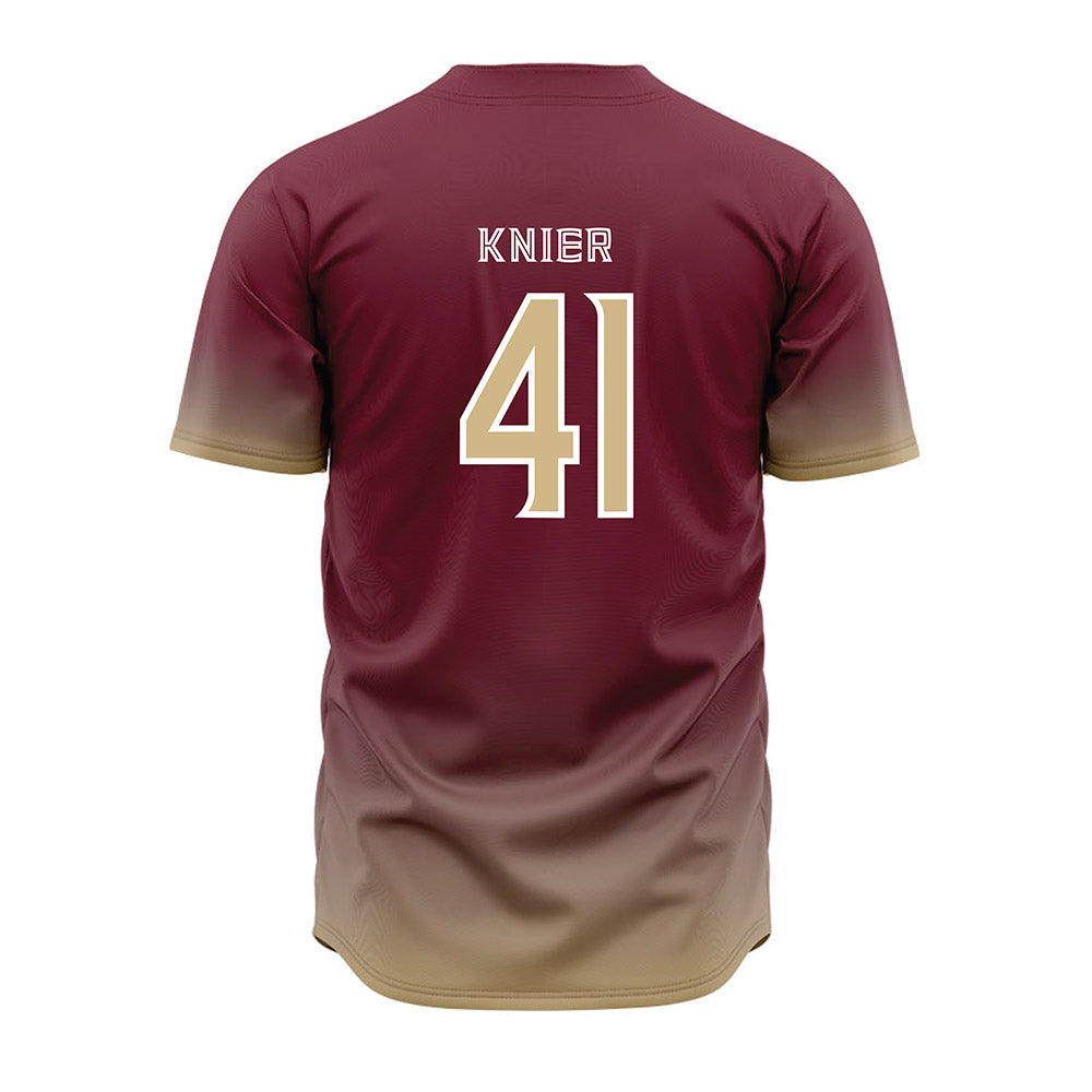 FSU - NCAA Baseball : Chris Knier - Garnet Jersey-1