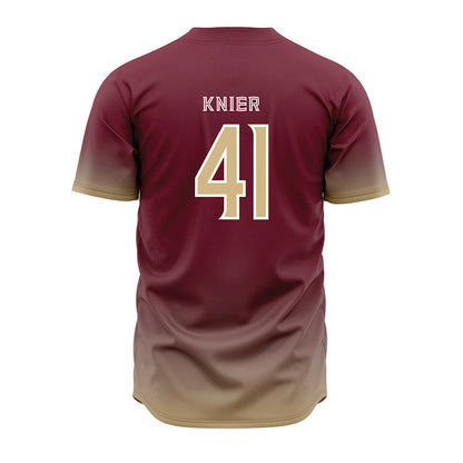 FSU - NCAA Baseball : Chris Knier - Garnet Jersey-1