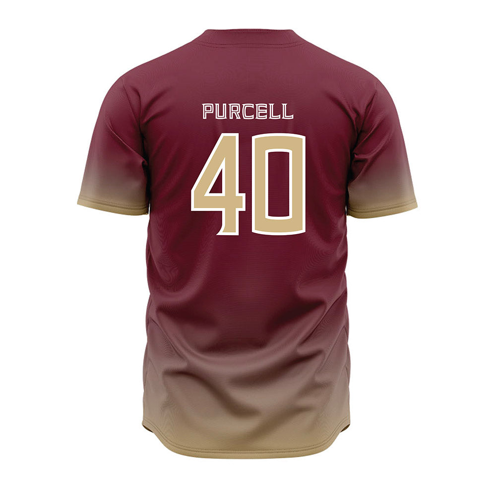 FSU - NCAA Baseball : Brodie Purcell - Garnet Jersey-1