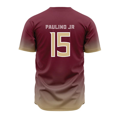 FSU - NCAA Baseball : Kelvyn Paulino Jr - Garnet Jersey-1