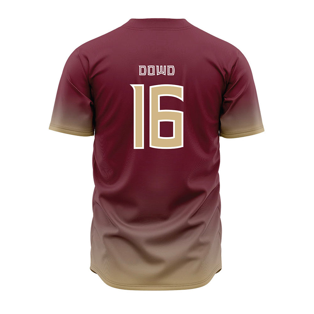 FSU - NCAA Baseball : Brayden Dowd - Garnet Jersey-1