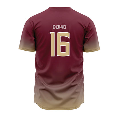 FSU - NCAA Baseball : Brayden Dowd - Garnet Jersey-1
