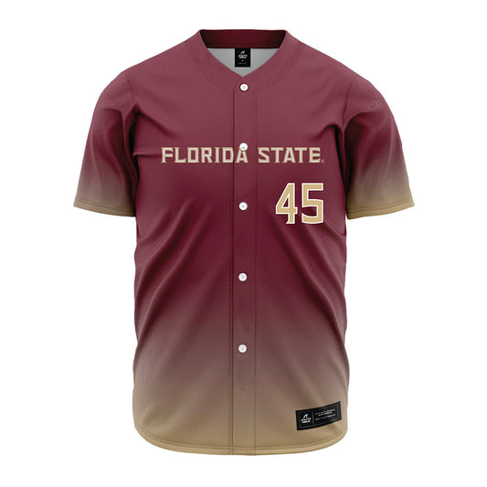 FSU - NCAA Baseball : Cade O'Leary - Garnet Jersey-0