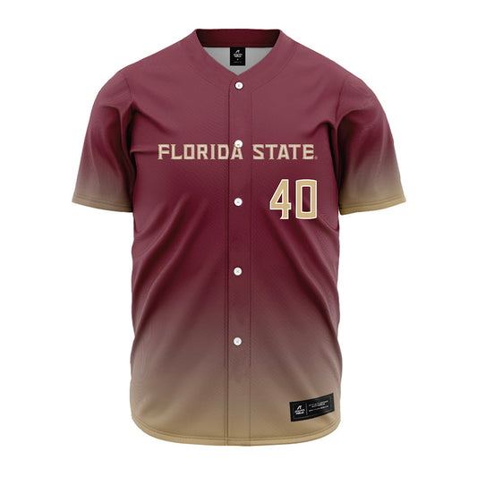 FSU - NCAA Baseball : Brodie Purcell - Garnet Jersey-0