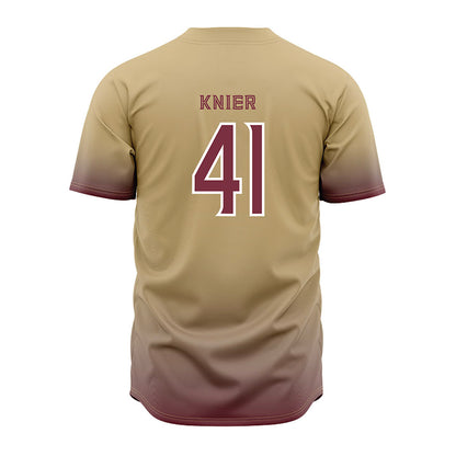 FSU - NCAA Baseball : Chris Knier - Cream Jersey-1