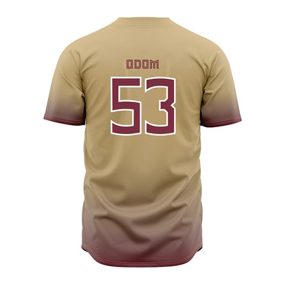 FSU - NCAA Baseball : Cam Odom - Cream Jersey-1