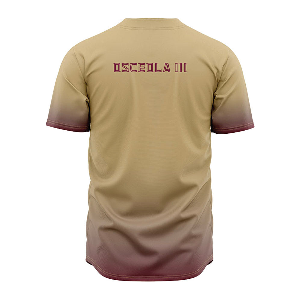 FSU - NCAA Baseball : OB Osceola III - Cream Jersey-1