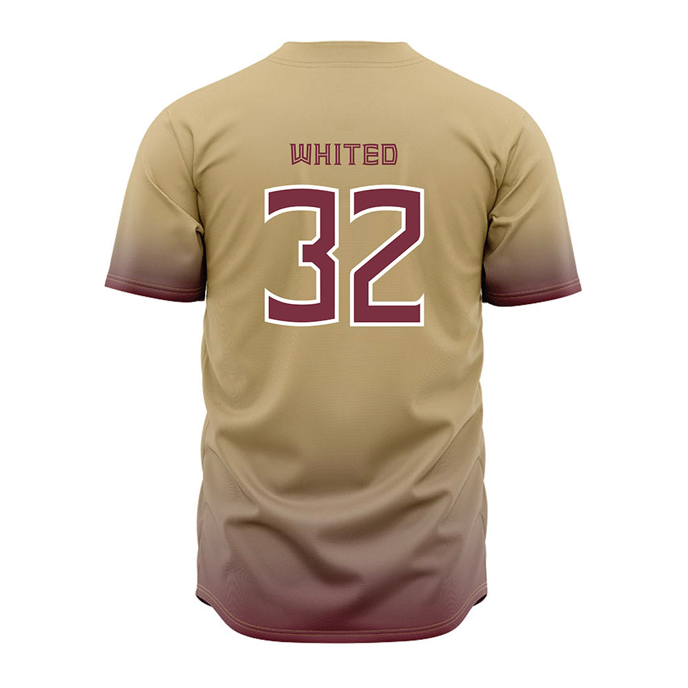 FSU - NCAA Baseball : Cooper Whited - Cream Jersey-1
