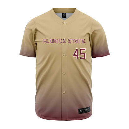 FSU - NCAA Baseball : Cade O'Leary - Cream Jersey-0