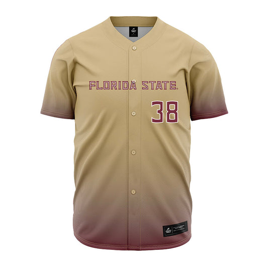FSU - NCAA Baseball : Clancy Marsh - Cream Jersey-0