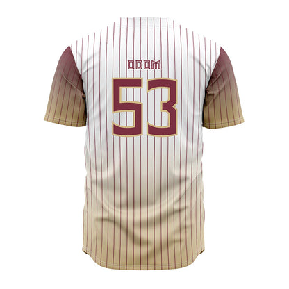 FSU - NCAA Baseball : Cam Odom - Pinstripe Jersey-1