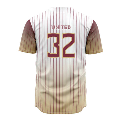 FSU - NCAA Baseball : Cooper Whited - Pinstripe Jersey-1