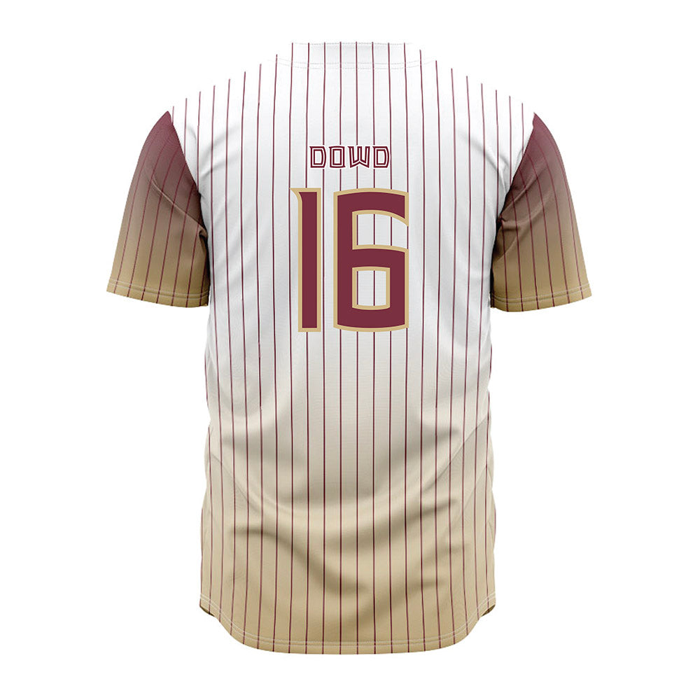 FSU - NCAA Baseball : Brayden Dowd - Pinstripe Jersey-1