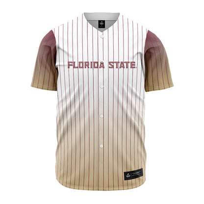 FSU - NCAA Baseball : OB Osceola III - Pinstripe Jersey-0
