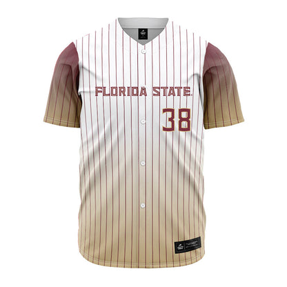 FSU - NCAA Baseball : Clancy Marsh - Pinstripe Jersey-0