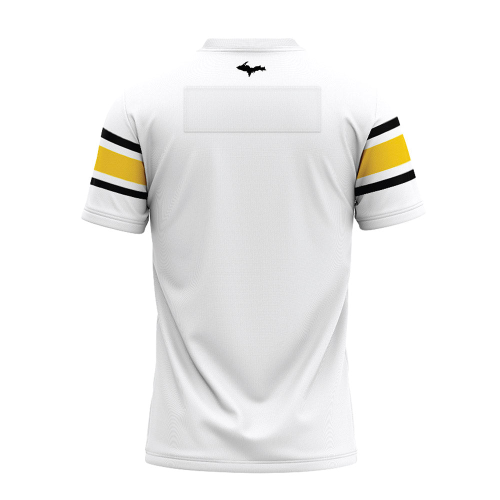 Michigan Tech - NCAA Football : - Customizable Premium Football Jersey-1