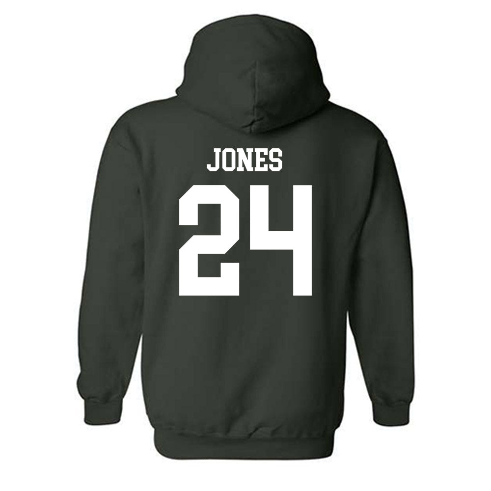 Cleveland State - NCAA Men's Basketball : Kamari Jones - Classic Shersey Hooded Sweatshirt-1