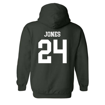Cleveland State - NCAA Men's Basketball : Kamari Jones - Classic Shersey Hooded Sweatshirt-1