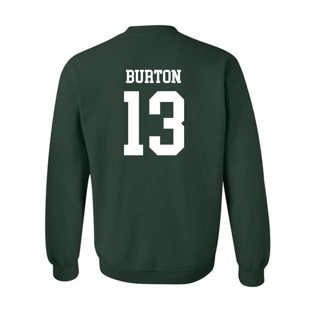 Cleveland State - NCAA Men's Basketball : Lucas Burton - Classic Shersey Crewneck Sweatshirt-1