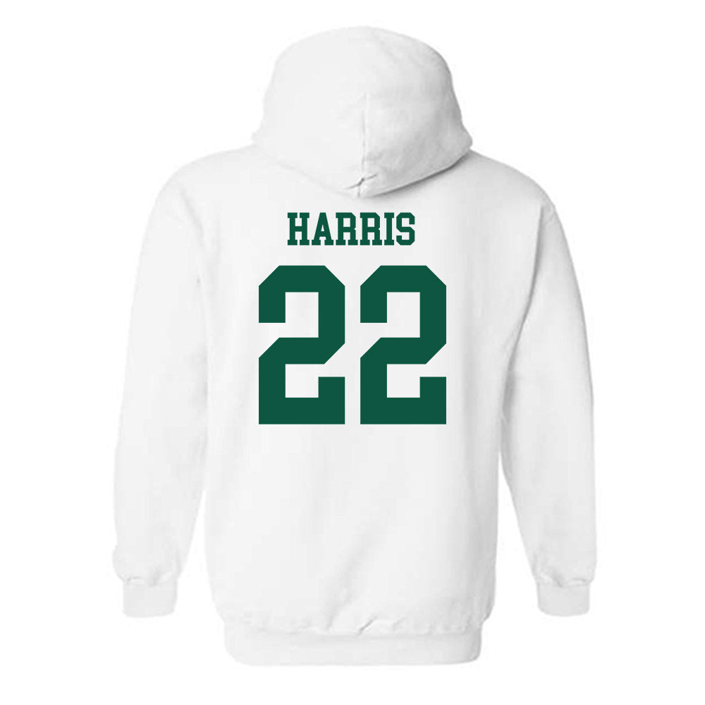 Cleveland State - NCAA Men's Basketball : Josiah Harris - Classic Shersey Hooded Sweatshirt-1