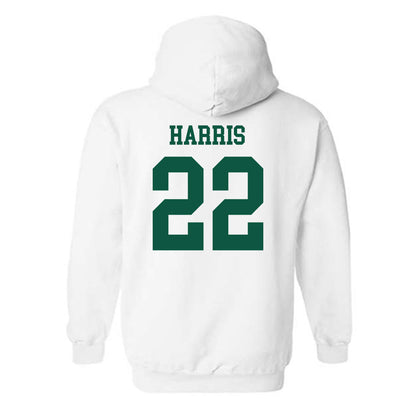 Cleveland State - NCAA Men's Basketball : Josiah Harris - Classic Shersey Hooded Sweatshirt-1