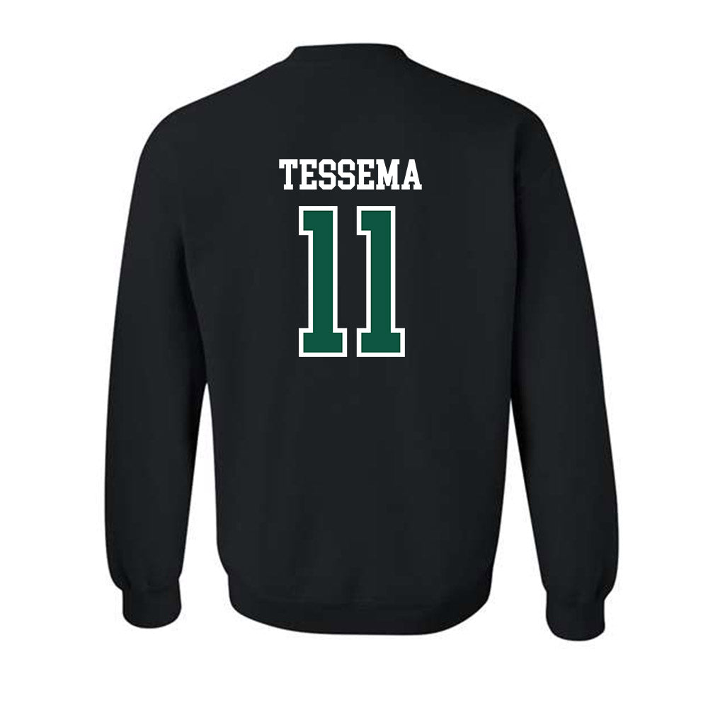 Cleveland State - NCAA Men's Basketball : Waqo Tessema - Classic Shersey Crewneck Sweatshirt-1
