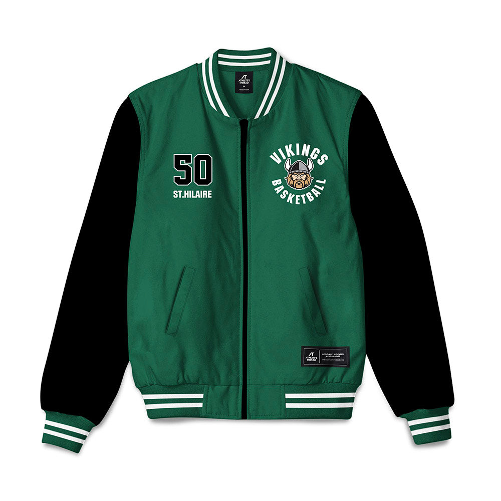 Cleveland State - NCAA Men's Basketball : Kevo St.Hilaire - Bomber Jacket-0